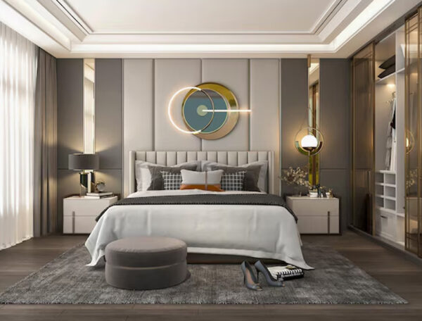 Interior design- bedroom interior project- luxury guest in holiday homes 1